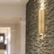 Besa Lighting Torre 18 Wall Sconce, Gold Foil, Bronze Cap Finish, 2x8W LED 8193GF-LED-BR - alternate 3